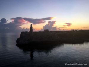 sailing into Havana, Cuba