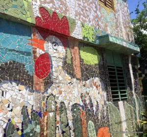 wall art in Fusterlandia, Havana, Cuba