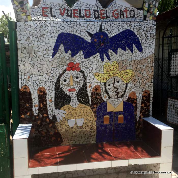 "the flying cat" -Fusterlandia, Havana, Cuba