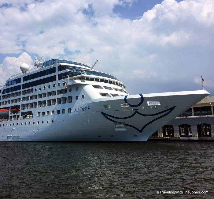 Fathom Adonia cruise ship in Havana, Cuba