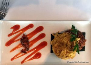 Cuban Ropa Vieja, Ocean Grill, Fathom Adonia cruise ship