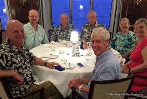 The Pacific Restaurant, Deck 5, Adonia cruise ship, fathom