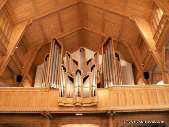 organ in Kristiansand Cathedral, Kristiansand, Norway