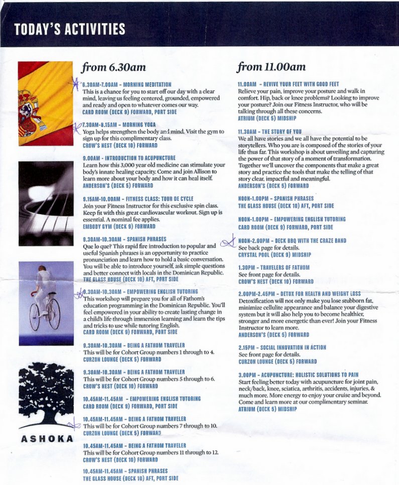 fathom fathom Day 2 Program (morning schedule)