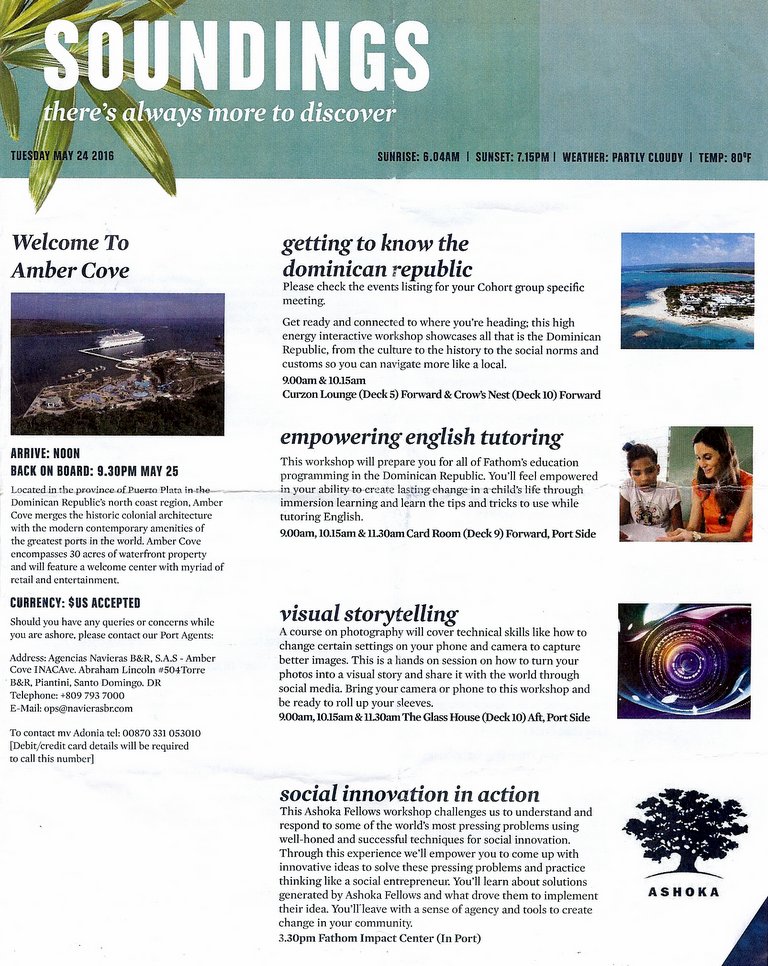 fathom DR daily program, day 3