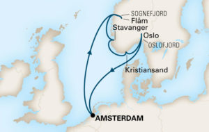 7-Day Viking Sagas cruise on Holland America Line's ms Koningsdam.