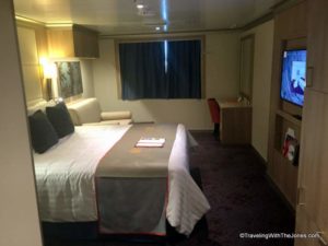 stateroom 11001, Koningsdam cruise ship, Holland America