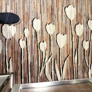 Tulip carpet, ms Koningsdam, Holland America Line