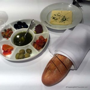 bread and butter, Sel De Mer, Koningsdam, Holland America Line