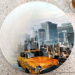 serving plate, New York Pizza & Deli, Koningsdam, Holland America Line