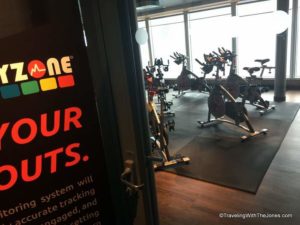 Ryde Indoor cycling, Koningsdam, Holland America Line