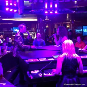 sing-along, Billboard onboard, ms Koningsdam, Holland America Line