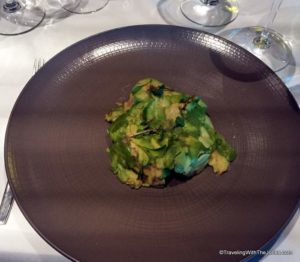 Lobster with Avocado, A Taste of De Librije, ms Koningsdam, Holland America Line