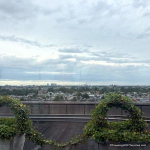 view from Executive Lounge, Hilton Amsterdam Hotel