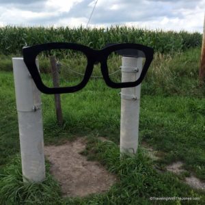 Buddy Holly memorial, Clear Lake, Iowa
