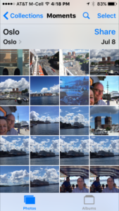 photos on iPhone
