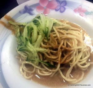 cold noodles, Taipei Eats Food Tour, Taipei, Taiwan