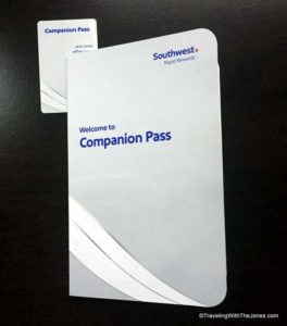 Companion Pass, Southwest Airlines Rapid Rewards
