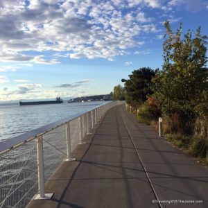 Waterfront path, Olympic Sculpture Park, Seattle
