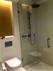 shower, Hilton Amsterdam Airport Schiphol Hotel