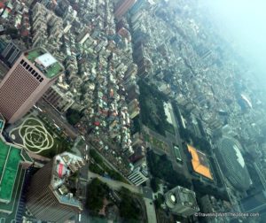 view from the top of Taipei 101, Taipei, Taiwan