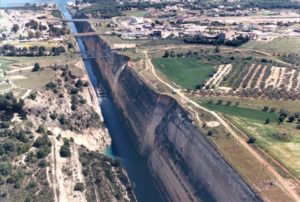 Corinth Canal, Greece