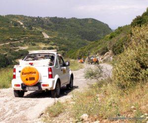 4 X 4 back road adventure, Corfu, Greece