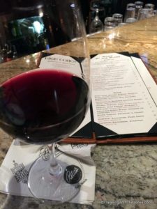 Argentinian Malbec. High Cotton Bar, Charleston, South Carolina