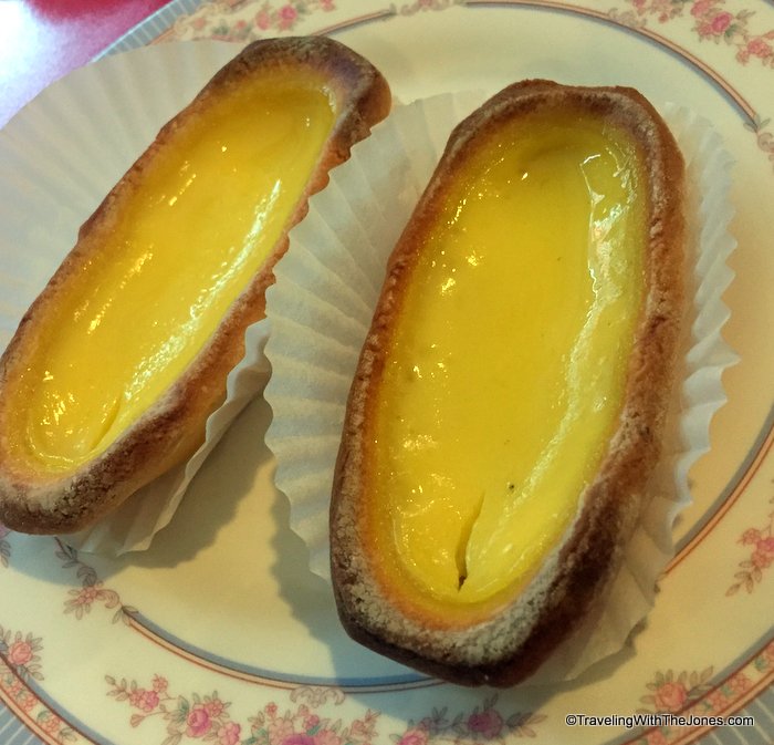Portuguese-Style Milk Egg Tart, Saint Anna Bakery and Pastry Shop, Chinatown, Chicago, IL