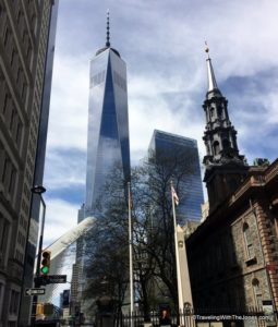 One World Trade Center and St. Paul's Chapel, New York City