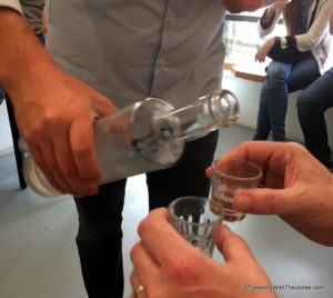 Dutch vodka, Jordaan Food Tour, Amsterdam, The Netherlands