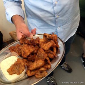 kibbeling, Jordaan Food Tour, Amsterdam, The Netherlands