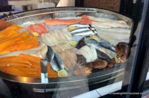 fish in the window, Mourne Seafood Bar, Belfast, Ireland