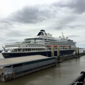 Holland America Line, Prinsendam, docked in Liverpool, England