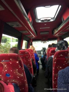 public bus between Killybegs and Donegal Town, Ireland