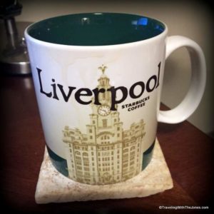 Starbucks mug from Liverpool, England