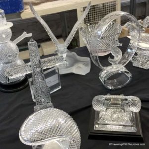 examples of work, House of Waterford Crystal tour, Waterford, Ireland