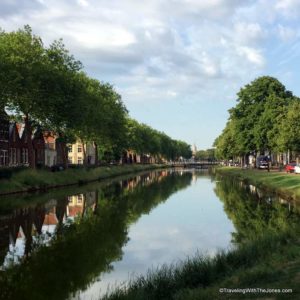 canal view, Middleburg, Zeeland, The Netherlands