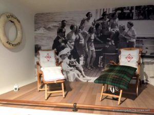 first class passenger display, Red Star Line museum in Antwerp, Belgium