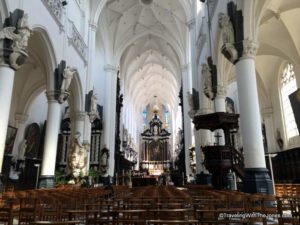 Interior, The Church of St. James, Antwerp, Belgium