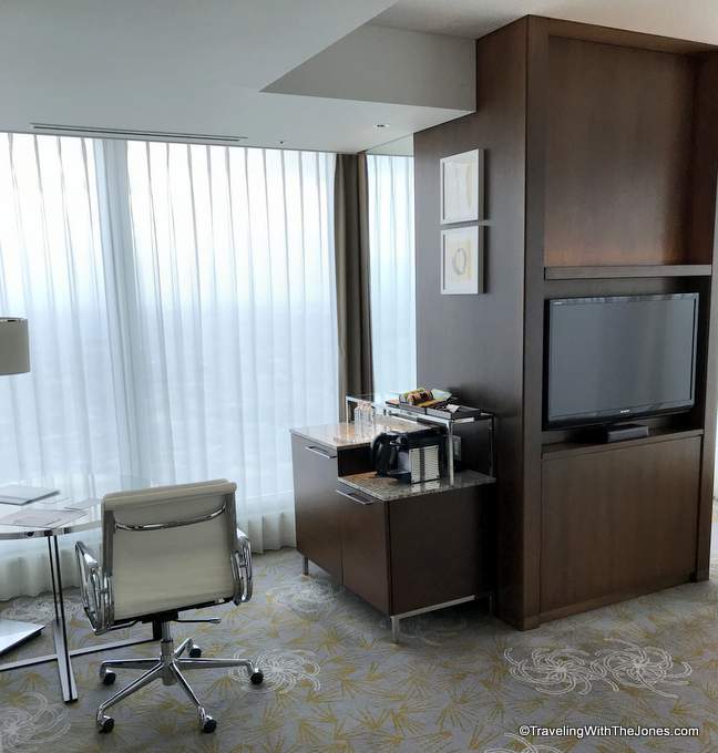 first view, room #4723, Marriott Osaka Miyako hotel