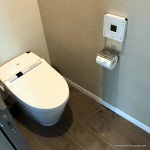 Toto toilet - Marriott Osaka Miyako hotel