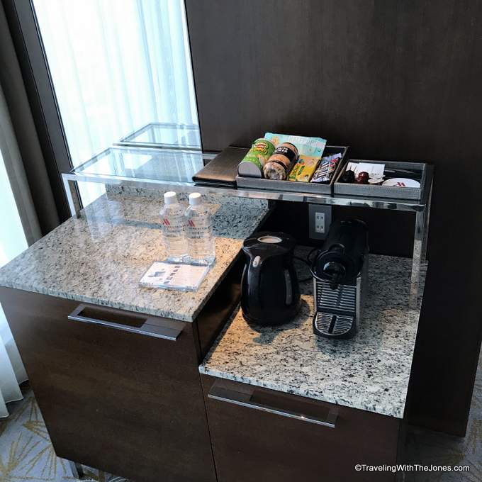 refreshment center - Marriott Osaka Miyako hotel