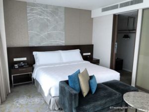 bed and closet, room #4723, Marriott Osaka Miyako hotel