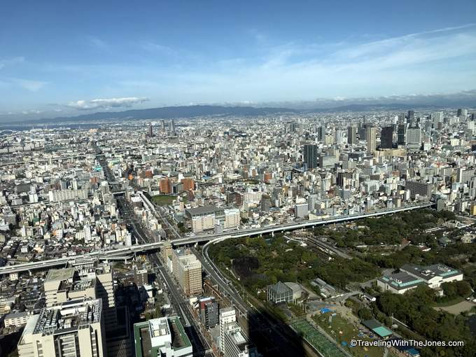 daytime view from rm #4723 - Marriott Osaka Miyako hotel