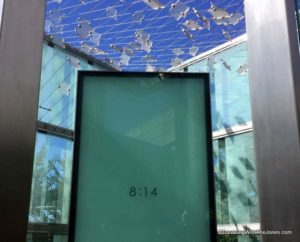 the 9.11 Memorial at Logan Airport, Boston