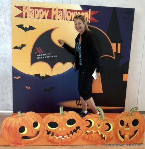 Happy Halloween from the Marriott Osaka Miyako Hotel, Osaka, Japan