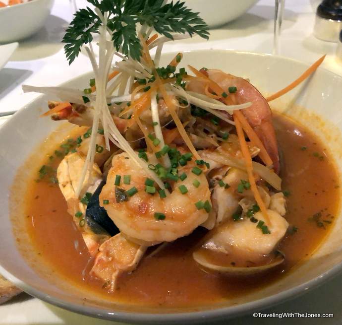 Cioppino, Pinnacle Grill, Koningsdam cruise ship, Holland America Line
