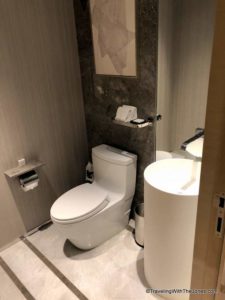 powder room, Suite 1512, JW Marriott Hotel Chengdu, China