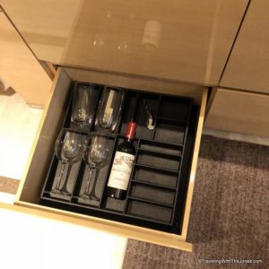glassware, suite 1512, JW Marriott Hotel Chengdu, China